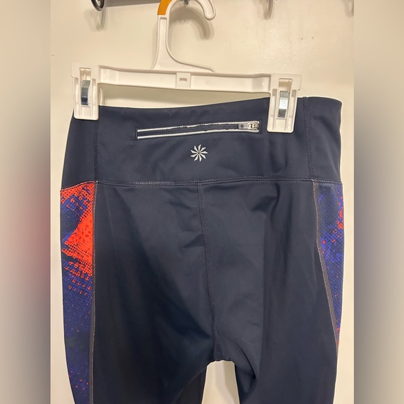 Athleta Electro Cobalt Ankle Tight Mesh Leggings - Picture 10 of 12